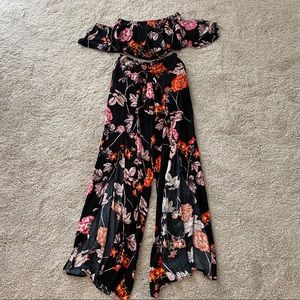 Floral Matching Pant Set